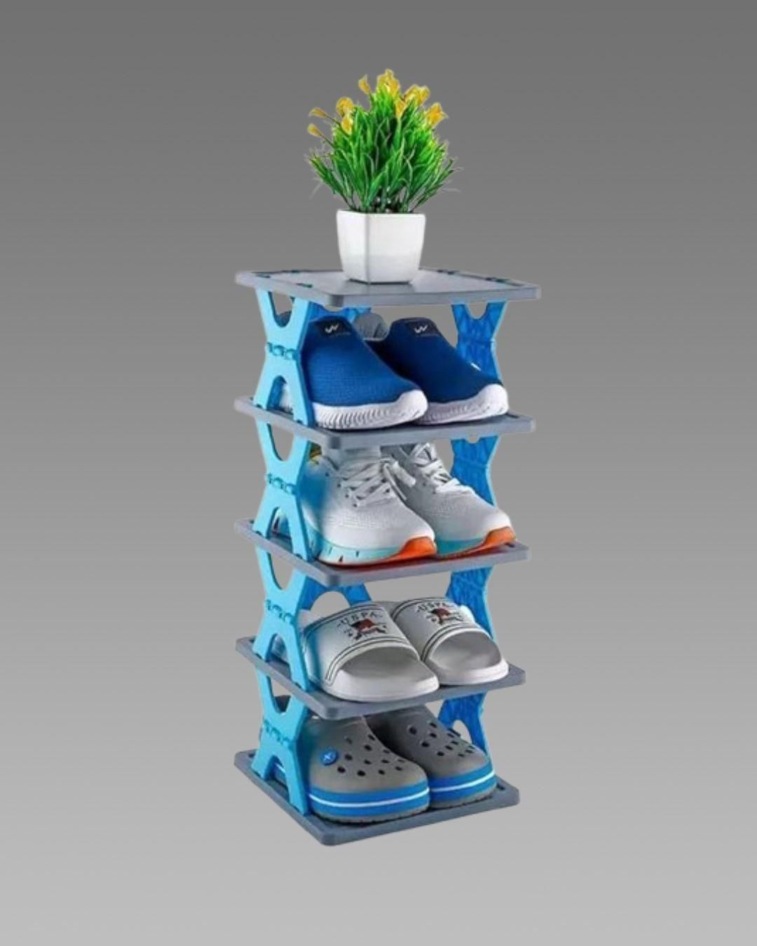 Smart Foldable Shoes Tier Shoe Rack